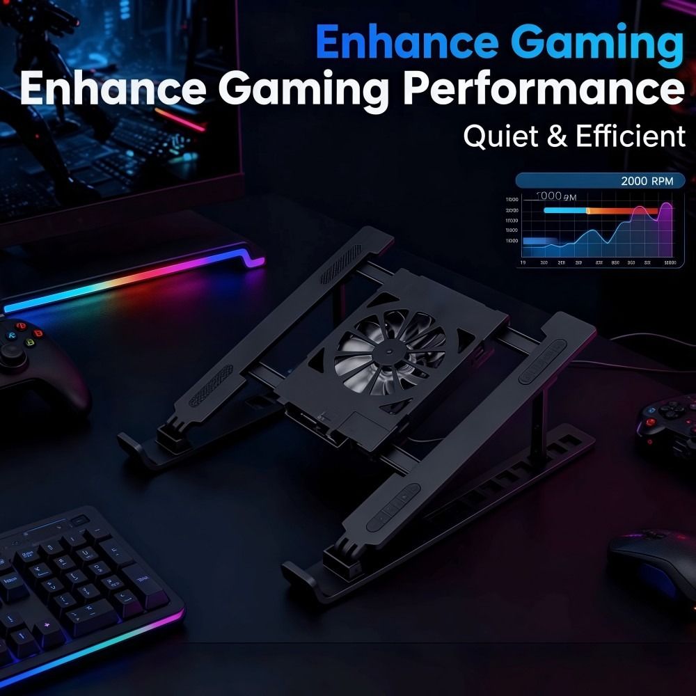 Cooling Stand Tablet - Uniwersalna podstawka chłodząca do laptopa z