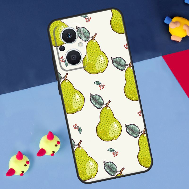 Etui z motywem awokado, grusze – Oppo Reno 12 recenzja i cena