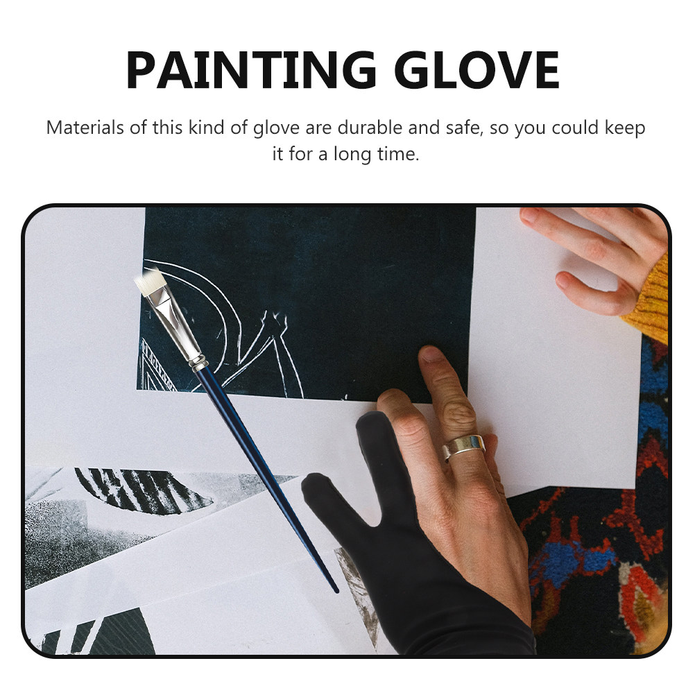 3 sztuki rękawic do rysowania  – Drawing Glove Artist recenzja i cena